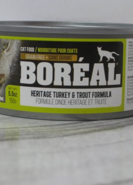 Boreal Canned Heritage Turkey Trout Formula Cat Food Telling Tails Pet-Supplies Chelmsford Ontario