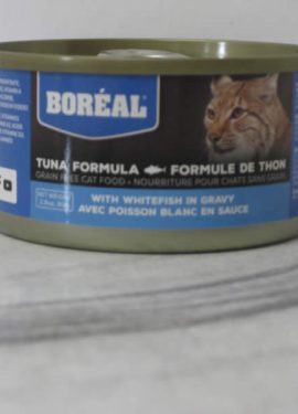 Boreal Canned Tuna Formula Whitefish in Gravy Cat Food Telling Tails Pet Supplies Chelmsford Ontario