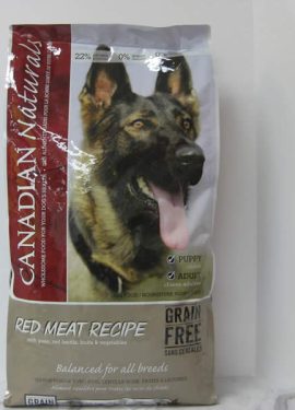 Canadian Naturals Red Meat Recipe Dry Dog Food Telling Tails Pet Supplies Chelmsford Ontario