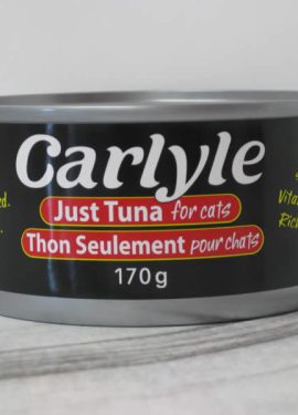 Carlyle Canned Just Tuna Cat Food Telling Tails Pet Supplies Chelmsford Ontario