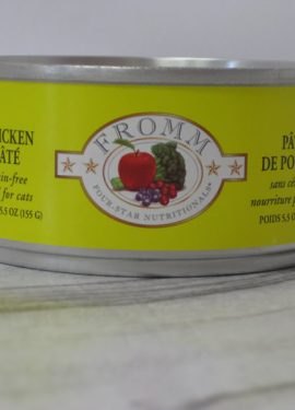 Fromm Four Star Canned Chicken Pate Cat Food Telling Tails Pet Supplies Chelmsford Ontario