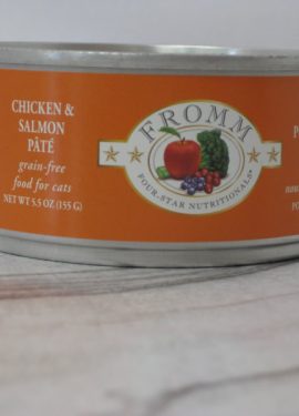 Fromm Four Star Canned Chicken Salmon Pate Cat Food Telling Tails Pet Supplies Chelmsford Ontario
