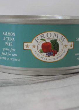 Fromm Four Star Canned Salmon Tuna Pate Cat Food Telling Tails Pet Supplies Chelmsford Ontario