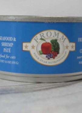 Fromm Four Star Canned Seafood Shrimp Pate Cat Food Telling Tails Pet Supplies Chelmsford Ontario