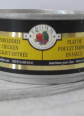Fromm Four Star Canned Shredded Chicken in Gravy Entree Cat Food Telling Tails Pet Supplies Chelmsford Ontario