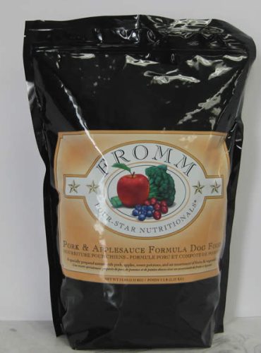 Fromm Four Star Nutritionals Pork Applesauce Formula Dry Dog Food Telling Tails Pet Supplies Chelmsford Ontario