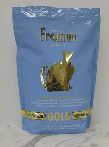 Fromm Gold Healthy Weight Dry Cat Food Telling Tails Pet Supplies Chelmsford Ontario