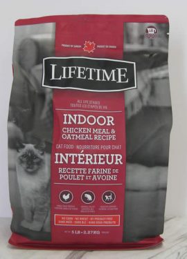 Lifetime Indoor Chicken Meal Oatmeal Recipe Dry Cat Food Telling Tails Pet Supplies Chelmsford Ontario