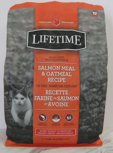 Lifetime Salmon Meal Oatmeal Recipe Dry Cat Food Telling Tails Pet Supplies Chelmsford Ontario