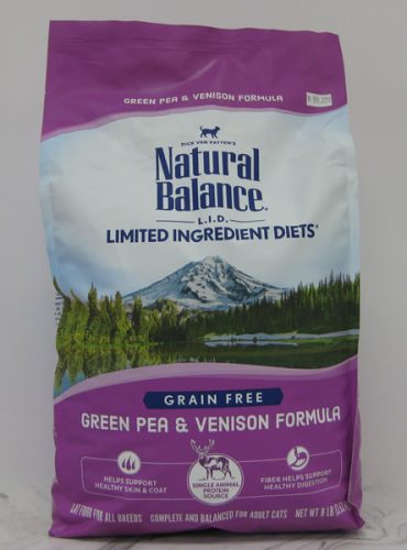 Natural Balance Grain Free Green Pea Venison Formula Dry Cat Food Telling Tails Pet Supplies Chelmsford Ontario