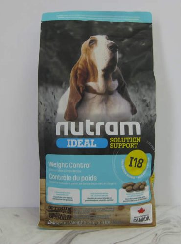 Nutram Ideal Weight Control Chicken Peas Recipie Dry Dog Food Telling Tails Pet Supplies Chelmsford Ontario