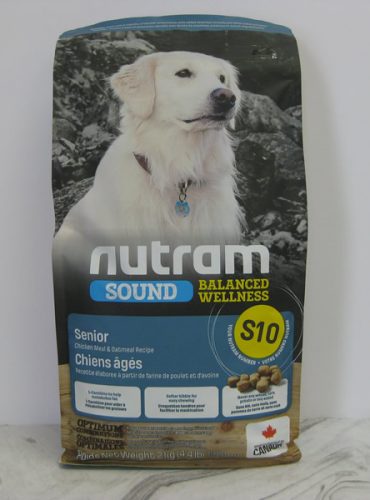 Nutram Sound Adult Senior Chicken Meal Oatmeal Recipie Dry Dog Food Telling Tails Pet Supplies Chelmsford Ontario