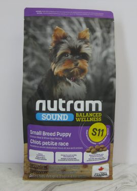 Nutram Sound Small Breed Puppy Chicken Meal Whole Eggs Recipie Dry Dog Food Telling Tails Pet Supplies Chelmsford Ontario