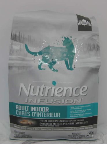 Nutrience Infusion Adult Indoor Fraser Valley Chicken Dry Cat Food Telling Tails Pet Supplies Chelmsford Ontario