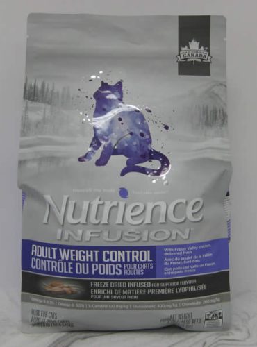 Nutrience Infusion Adult Weight Control Fraser Valley Chicken Dry Cat Food Telling Tails Pet Supplies Chelmsford Ontario