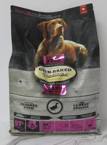 Oven Baked Tradition All Breeds Deboned Duck Grain Free Dry Dog Food Telling Tails Pet Supplies Chelmsford Ontario