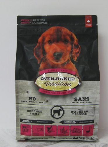 Oven Baked Tradition All Breeds Fresh Deboned Lamb Puppy Dry Dog Food Telling Tails Pet Supplies Chelmsford Ontario