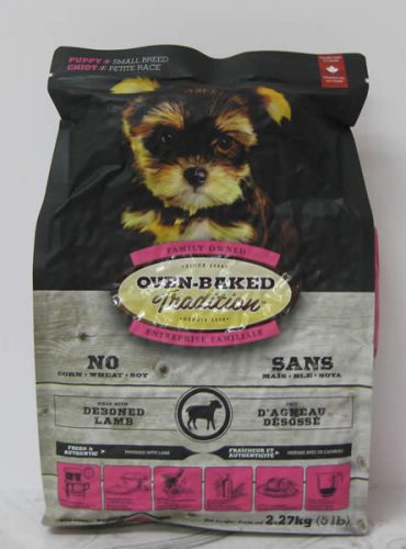 Oven Baked Tradition Small Breed Fresh Deboned Lamb Puppy Dry Dog Food Telling Tails Pet Supplies Chelmsford Ontario