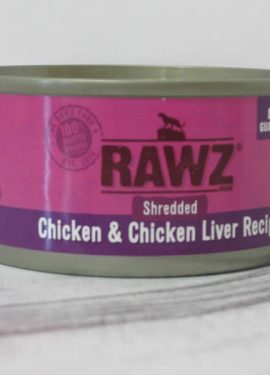 Rawz Canned Shredded Chicken Chicken Liver Recipe Cat Food Telling Tails Pet Supplies Chelmsford Ontario