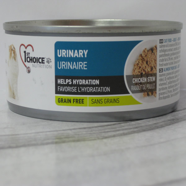 1st Choice Canned Urinary Chicken Stew Cat Food Telling Tails Pet Supplies Chelmsford Ontario