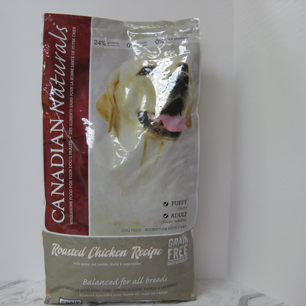 Canadian Naturals Roasted Chicken Recipe Dry Dog Food Telling Tails Pet Supplies Chelmsford Ontario