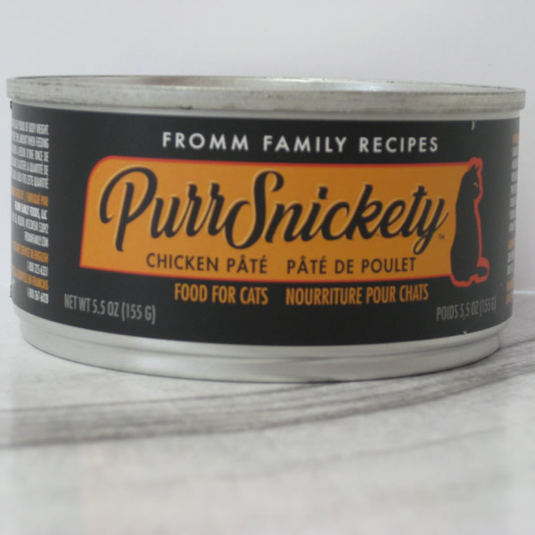 Fromm PurrSnickety Canned Chicken Pate Cat Food Telling Tails Pet Supplies Chelmsford Ontario