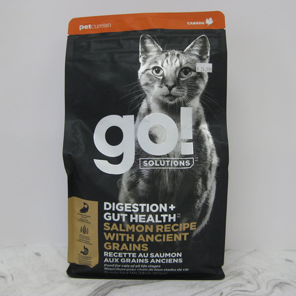 Go Digestion Gut Health Salmon Recipe With Ancient Grains Dry Cat Food Telling Tails Pet Supplies Chelmsford Ontario