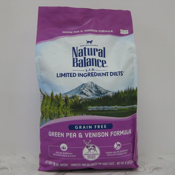 Natural Balance Grain Free Green Pea Venison Formula Dry Cat Food Telling Tails Pet Supplies Chelmsford Ontario