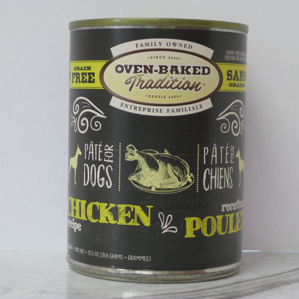 Oven Baked Tradition Canned Chicken Formula Dog Food Telling Tails Pet Supplies Chelmsford Ontario