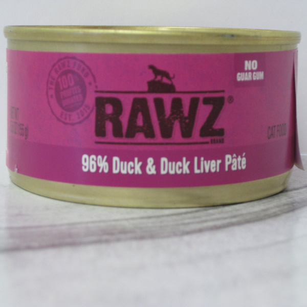 Rawz Canned Duck Duck Liver Pate Cat Food Telling Tails Pet Supplies Chelmsford Ontario