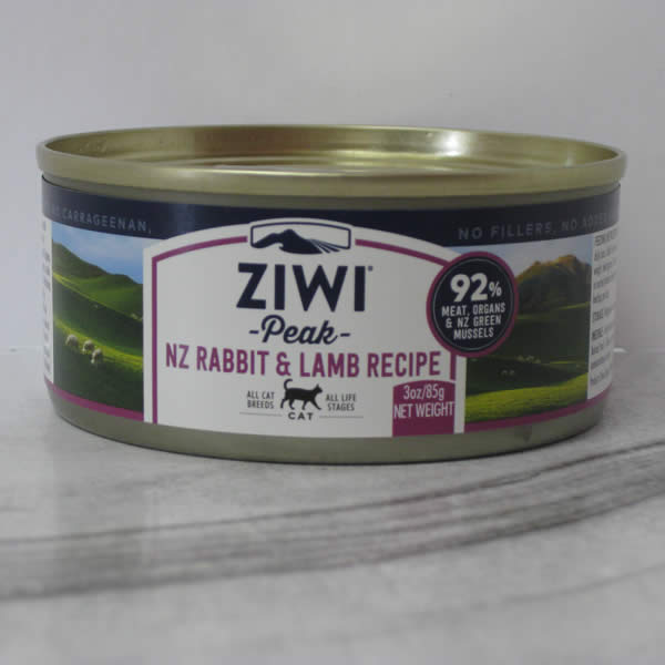 Ziwi Peak Canned NZ Rabbit Lamb Recipe Cat Food Telling Tails Pet Supplies Chelmsford Ontario