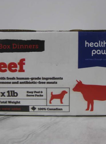 Healthy Paws Big Box Dinners Dogs Beef Frozen Pet Food Telling Tails Pet Supplies Chelmsford Ontario