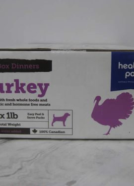 Healthy Paws Big Box Dinners Dogs Turkey Frozen Pet Food Telling Tails Pet Supplies Chelmsford Ontario