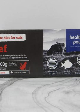 Healthy Paws Complete Diet For Cats Beef Frozen Pet Food Telling Tails Pet Supplies Chelmsford Ontario