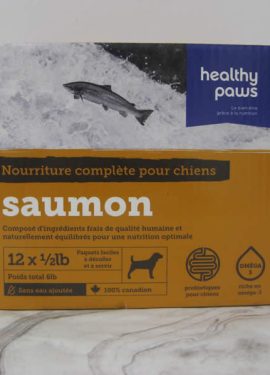 Healthy Paws Complete Diet For Dogs Salmon Frozen Pet Food Telling Tails Pet Supplies Chelmsford Ontario