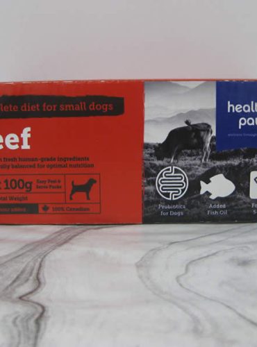 Healthy Paws Complete Diet For Small Dogs Beef Frozen Pet Food Telling Tails Pet Supplies Chelmsford Ontario