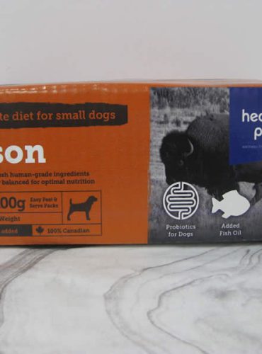 Healthy Paws Complete Diet For Small Dogs Bison Frozen Pet Food Telling Tails Pet Supplies Chelmsford Ontario