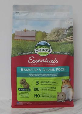 Oxbow Essentials Hamster Gerbil Food Small Animal Food Telling Tails Pet Supplies Chelmsford Ontario