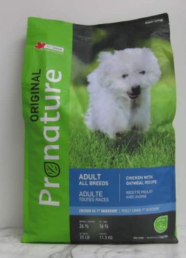 Pronature Original Adult All Breeds Chicken Oatmeal Recipe Dry Dog Food Telling Tails Pet Supplies Chelmsford Ontario