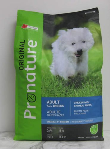 Pronature Original Adult All Breeds Chicken Oatmeal Recipe Dry Dog Food Telling Tails Pet Supplies Chelmsford Ontario