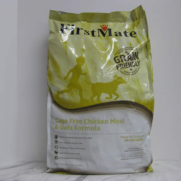 First Mate Cage Free Chicken Meal Oats Formula Dry Dog Food Telling Tails Pet Supplies Chelmsford Ontario
