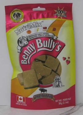 Benny Bullys Beef Liver NutriMix Dog Treats Pet Food Telling Tails Pet Supplies Chelmsford Ontario