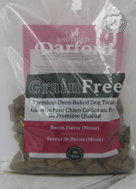 Darford Grain Free Bacon Flavor Minis Dog Treats Pet Food Telling Tails Pet Supplies Chelmsford Ontario