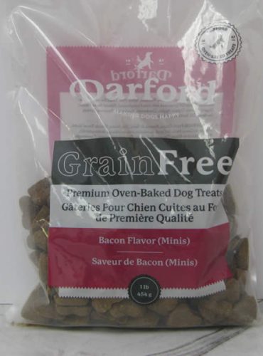 Darford Grain Free Bacon Flavor Minis Dog Treats Pet Food Telling Tails Pet Supplies Chelmsford Ontario