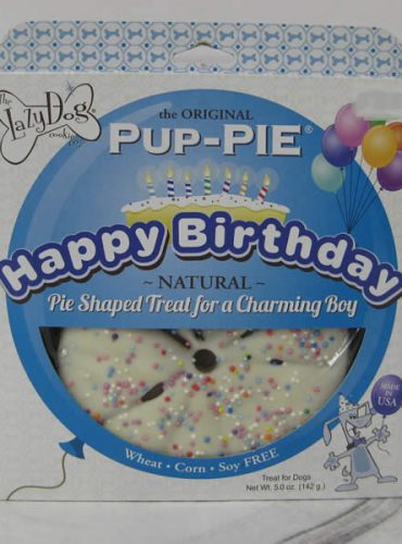 Lazy Dog Pup Pie Happy Birthday Charming Boy Dog Treats Pet Food Telling Tails Pet Supplies Chelmsford Ontario