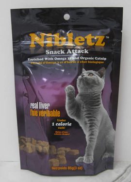 Nibletz Snack Attack Real Liver Cat Treats Pet Food Telling Tails Pet Supplies Chelmsford Ontario