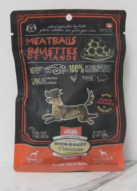 Oven Baked Tradition Meatballs Dog Treats Pet Food Telling Tails Pet Supplies Chelmsford Ontario