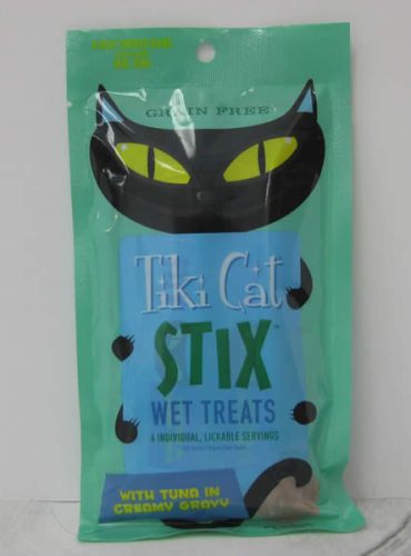 Tiki Cat Stix Tuna Creamy Gravy Cat Treats Pet Food Telling Tails Pet Supplies Chelmsford Ontario