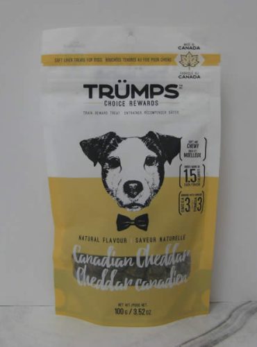Trumps Choice Rewards Canadian Cheddar Dog Treats Pet Food Telling Tails Pet Supplies Chelmsford Ontario