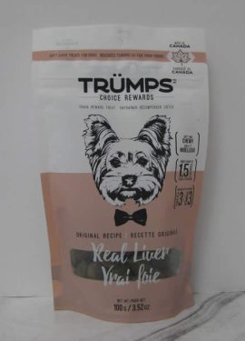 Trumps Choice Rewards Real Liver Dog Treats Pet Food Telling Tails Pet Supplies Chelmsford Ontario